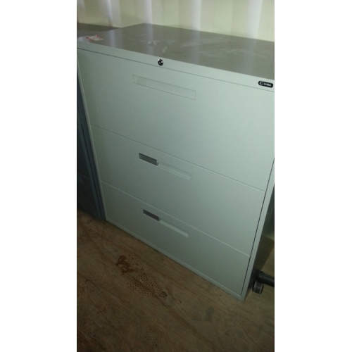 Global 3Drawer Grey Lockable Lateral Filing Allsold.ca Buy